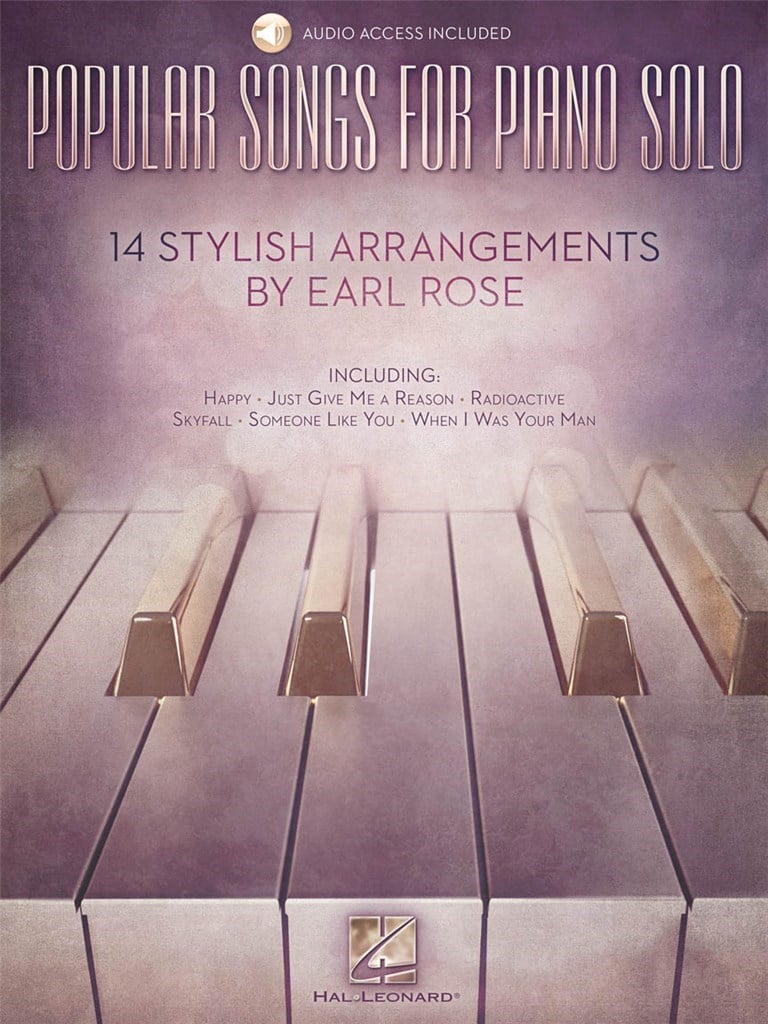 Popular Songs for Piano Solo - 14 Stylish Arr.